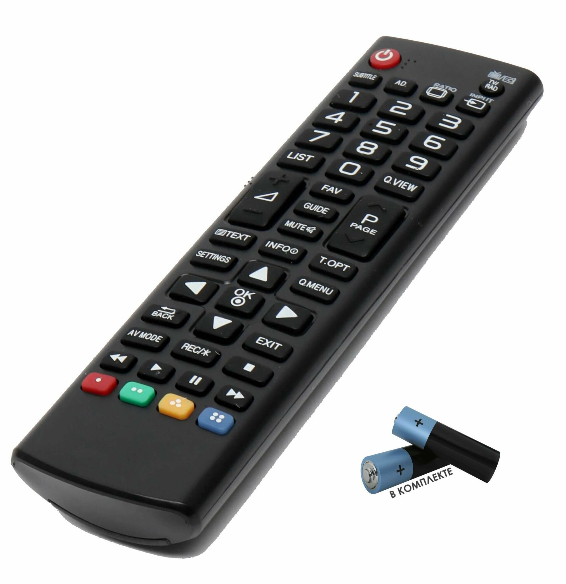 Пульт для телевизора LG 42LB565V (элементы питания в комплекте)