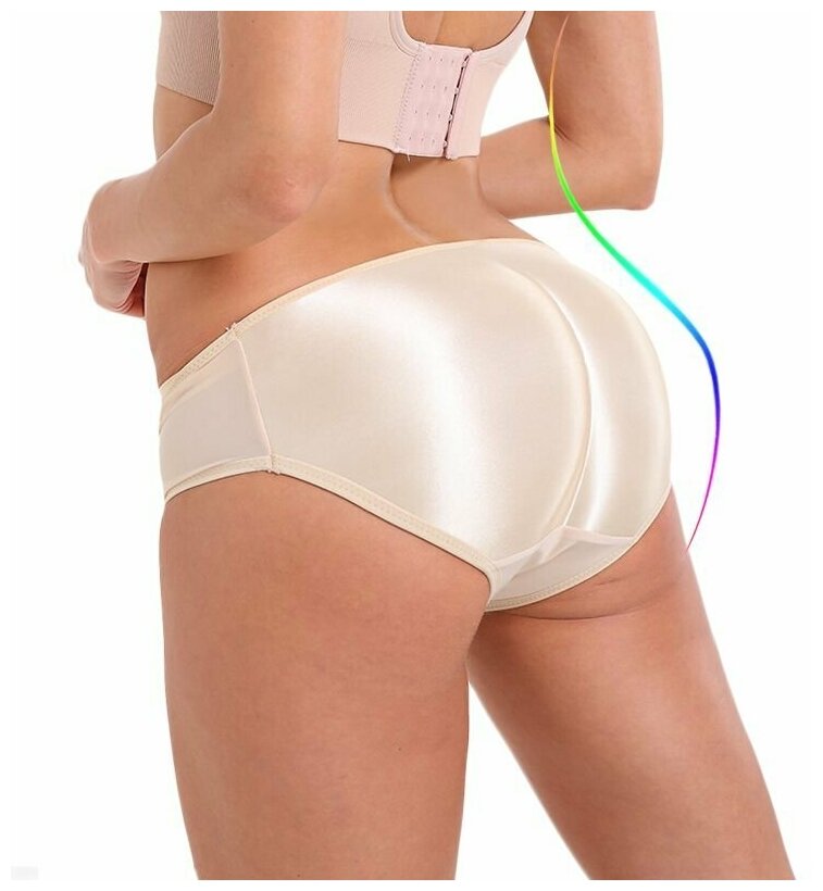 Qiansecaihong Трусы пуш-ап 3D