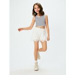 Велосипедки из хлопка для девочки Crockid, темно-синий - Изображение 1