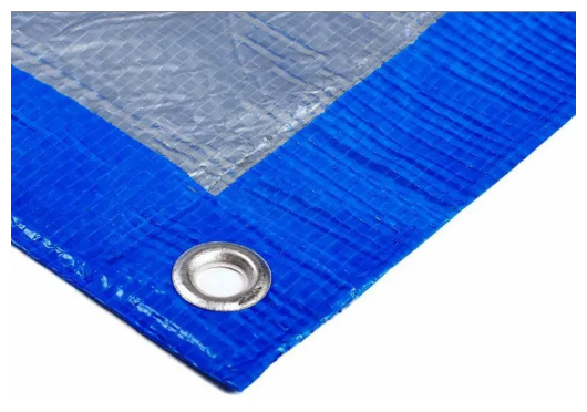 Тент брезент (полог баннер) 2х2м 80г/м2 "Тарпикс" тарпаулин укрывной, строительный, туристический