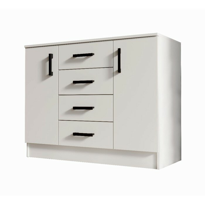 Сима-ленд Комод Эра (К1000-2Д), 1000х430х830, белый 10365626