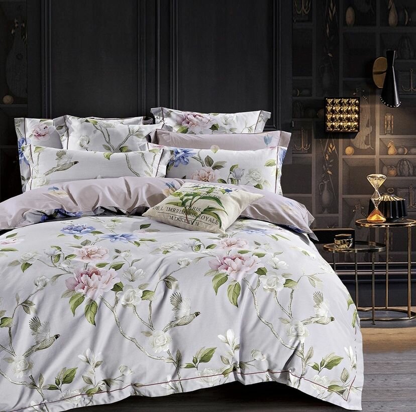 Постельное белье 2х сп Sleeping Place поплин, простынь 180x215 см пододеяльник 175x215 см наволочки 50x70, хлопок 100%