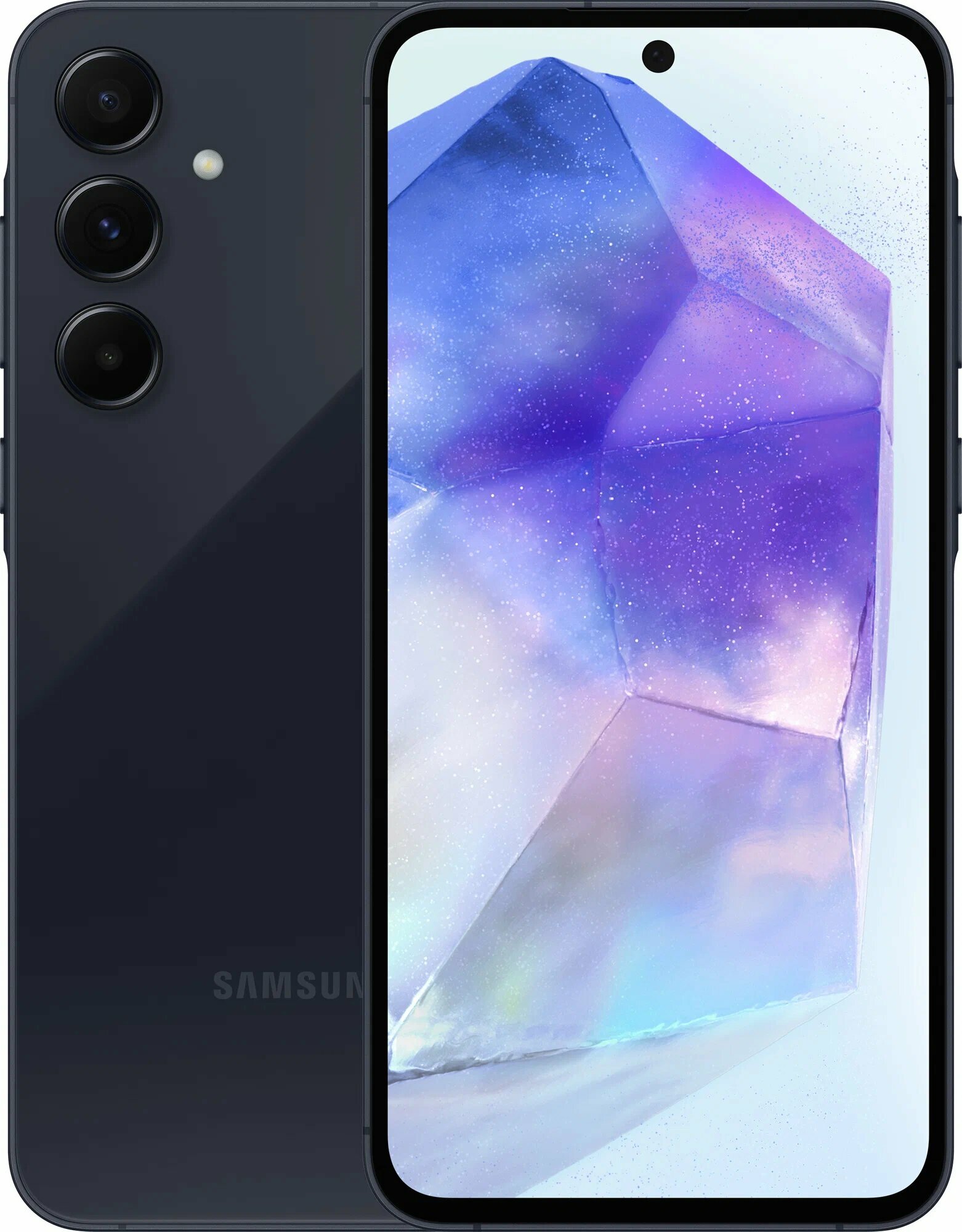 Смартфон Samsung Galaxy A55 5G 8/256GB (Тёмно-Синий, 8 ГБ, 256 ГБ)