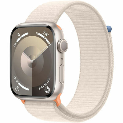 Смарт-часы Apple Watch Series 9 45mm Aluminum Starlight Solo Loop