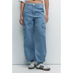 женские Befree Джинсы mom с высокой посадкой Mom12-107-S/170 светло-серый размер S/170 - Изображение 2