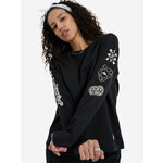 Лонгслив-боди с вырезом и длинным рукавом, цвет Черный, размер M - Изображение 5