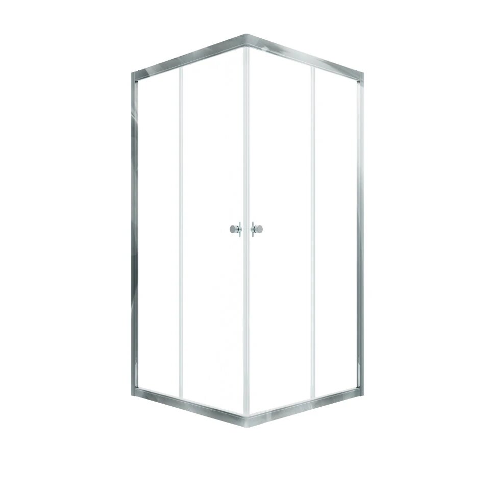 Душевой уголок Triton Вента-Хром 100x100 квадрат без поддона, квадратная форма