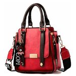 Сумка тоут женская, черный - Изображение 4