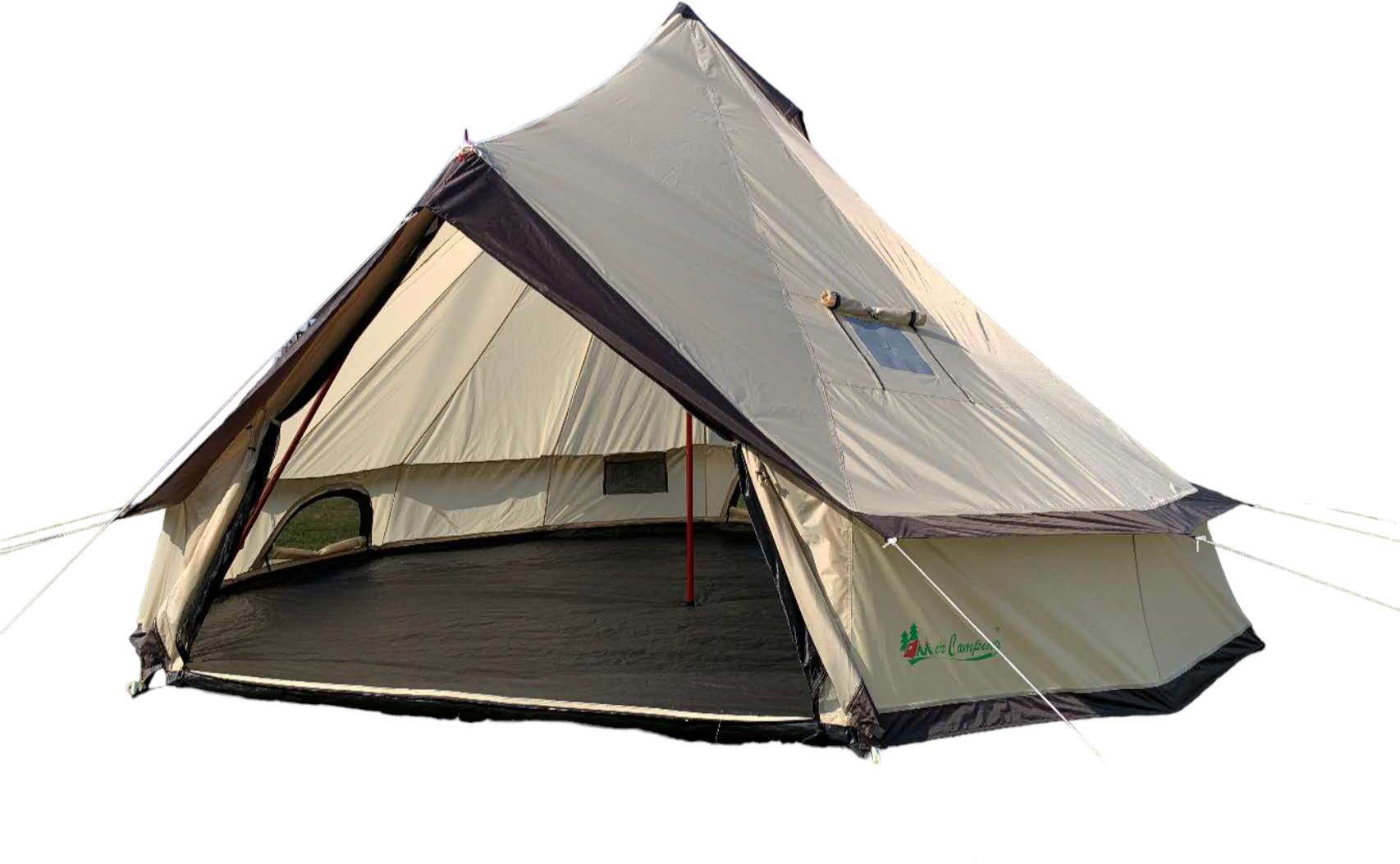 Terbo Палатка Шатер Юрта, 4х4м, высота 2,5 м, Mircamping 2907W