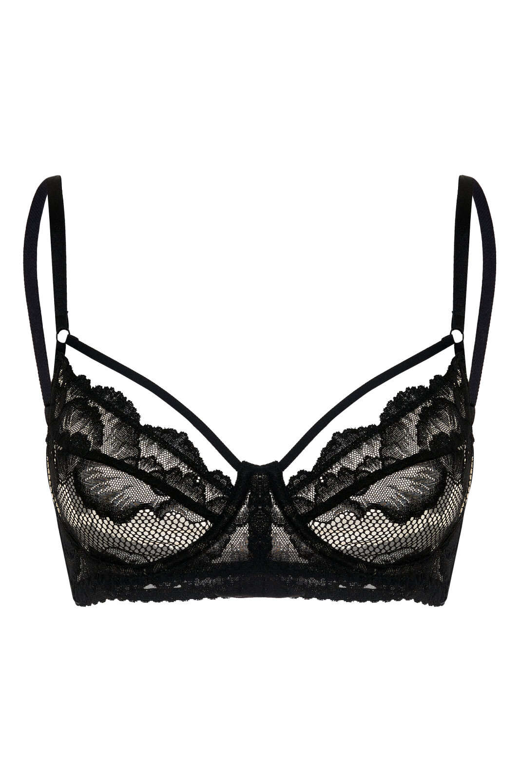 Бюстгальтер Enigme черный (80C) PETRA