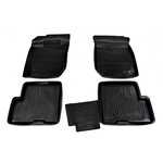 EVA/ЭВА/ЕВА коврики на салон HAVAL Dargo , 2022 г. в, с 3Д лапой, черный ромб с черным кантом - Изображение 2