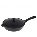 Сковорода-гриль со съемной ручкой Гранит black, 24х24см - Изображение 7