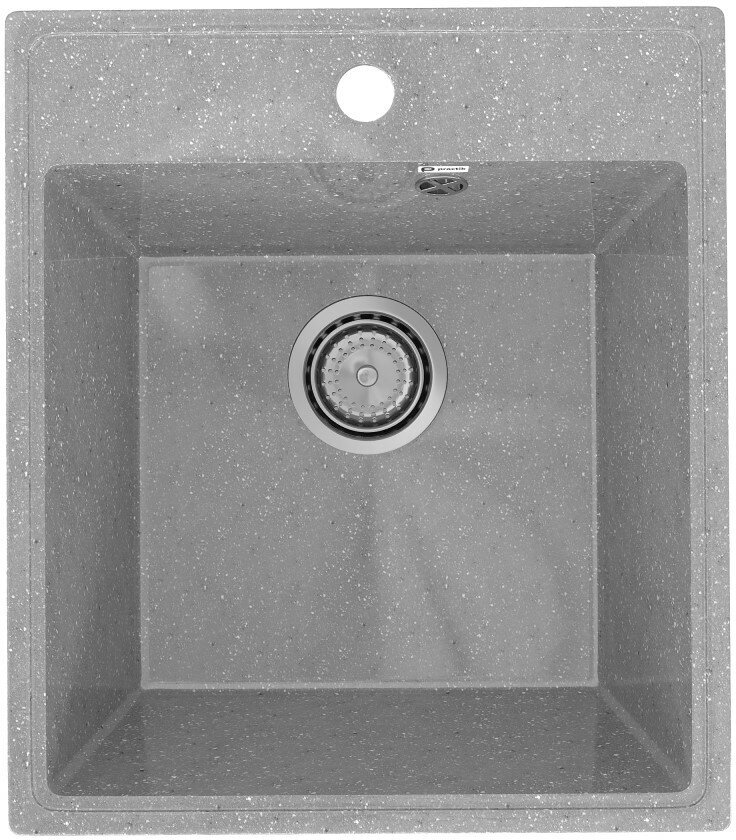Кухонная мойка Practik PR-M-425-003 (без сифона), светло-серый