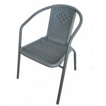 Стул(табуретка) из бамбука с полкой для полотенца - Изображение 4