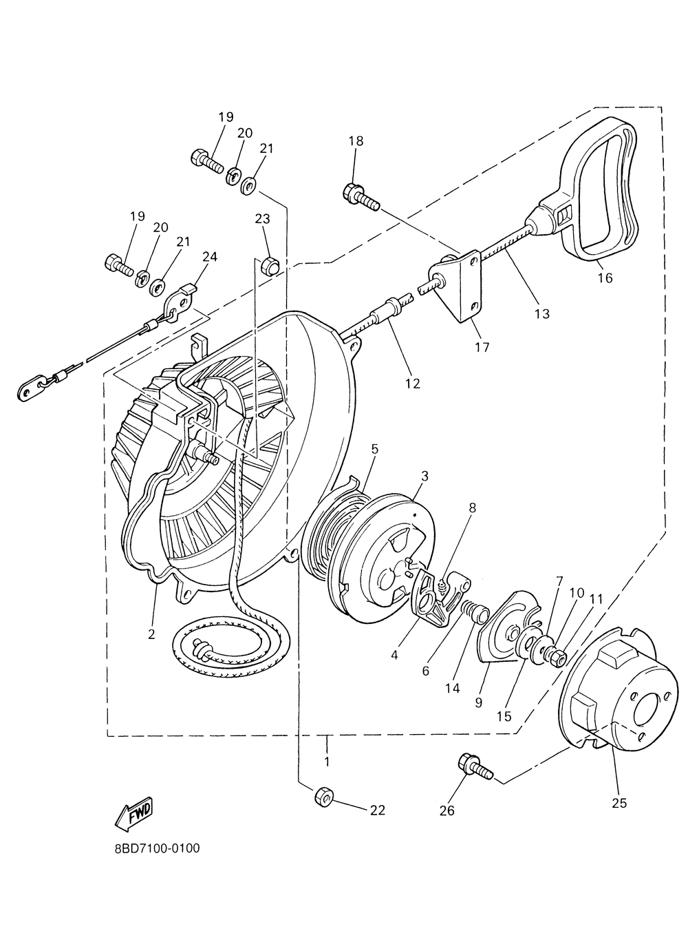 Ролик Пластиковый Yamaha