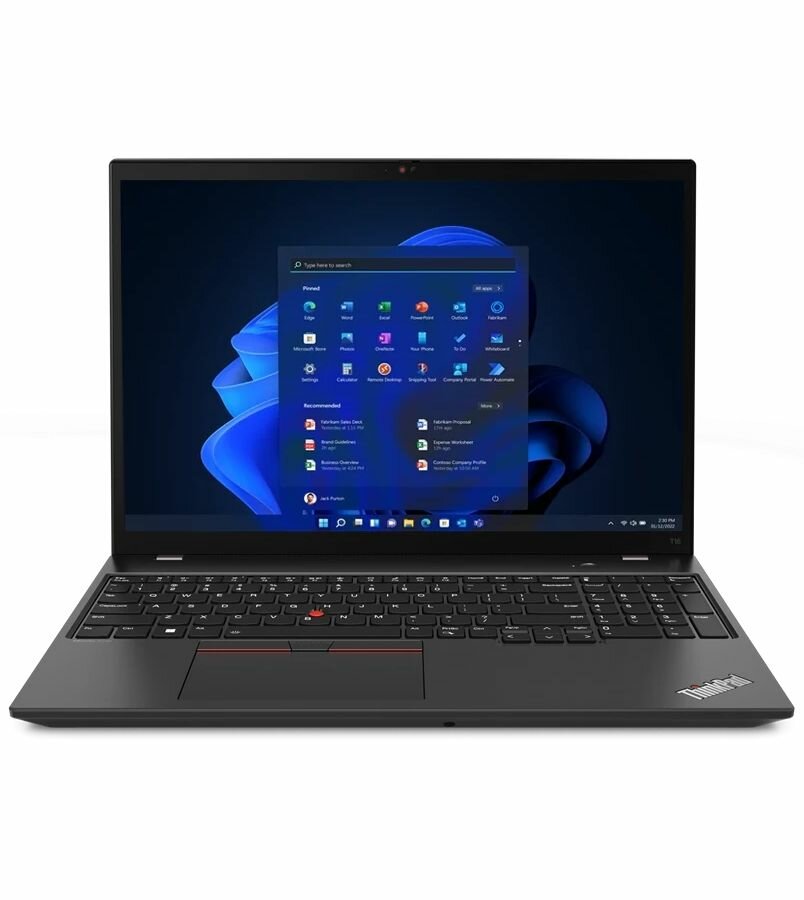 Ноутбук Lenovo ThinkPad T16 Gen 2 Thunder Black (21HH004GRT)