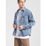 Теплая байковая рубашка оверсайз в клетку твое, арт. B1107, коричневый, XS - Изображение 1