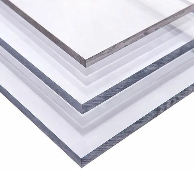 монолитный прозрачный 2050х3050х10мм / Поликарбонат монолитный прозрачный 3050х2050х10мм (6,25 кв. м.)