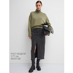 Юбка прямая Mila Bezgerts 998ВЕ, цвет Синий, размер 48- - Изображение 1