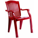 Кресло туристическое, с подстаканником, до 80 кг, размер 50 х 50 х 80 см, цвет синий - Изображение 1