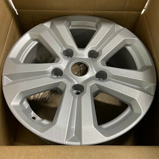 Колесный диск Оригинальный диск колеса 7jx16h2 серебристый литой (цвет audi f) для автомобилей Lada Niva Travel