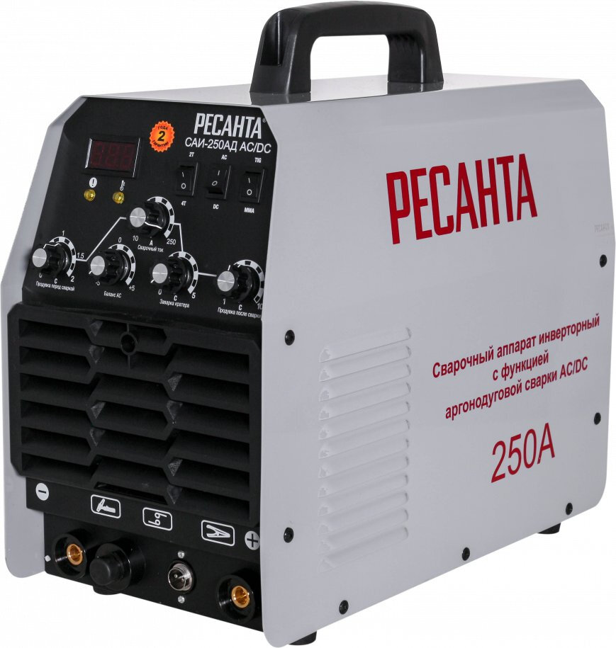 Сварочный аппарат Ресанта САИ-250-АД инвертор ММА DC