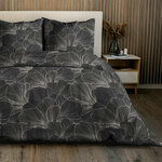 Постельное белье Василиса из поплина, 100% хлопок, 1,5 спальное, наволочки 70х70 см, Пралине - Изображение 2