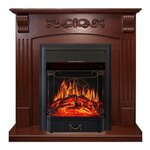 Flame Электрокамин RoyalFlame Line 60 серый мрамор с очагом Vision 60 LED, обогрев, пульт ДУ - Изображение 2