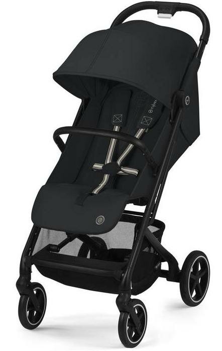 Cybex Beezy (Magic Black с дождевиком и бампером)