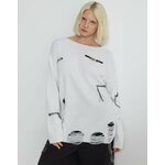 Лонгслив-боди с вырезом и длинным рукавом, цвет Черный, размер M - Изображение 9