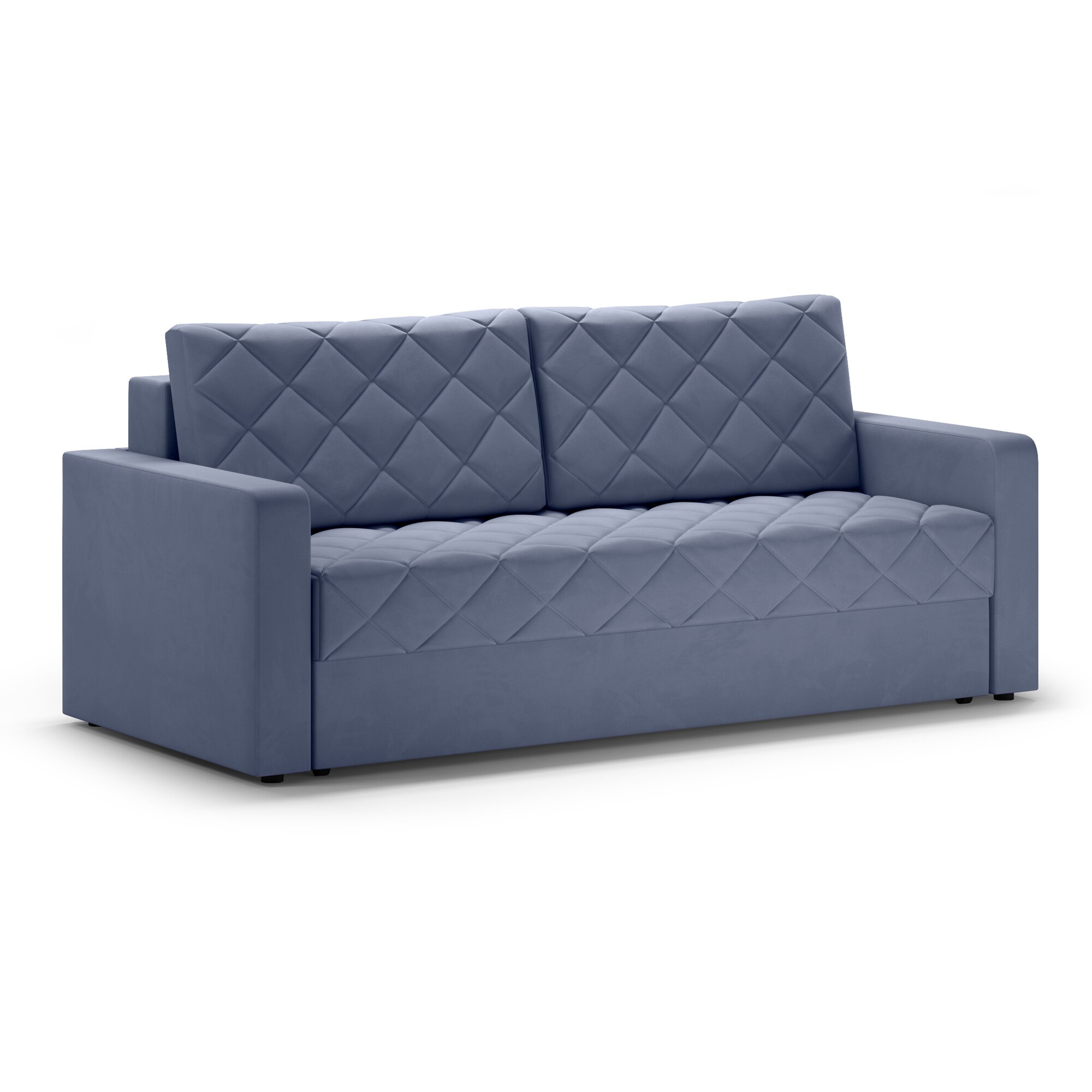 Раскладной диван "Олимп" синий