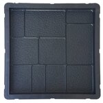 Плитка для садовых дорожек полимерпесчаная 25х25х2 см, шоколадная, 8 шт - Изображение 6