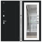 Входная дверь Novakey Smart C24 (Шпон дуба/шагрень черная) - Изображение 4