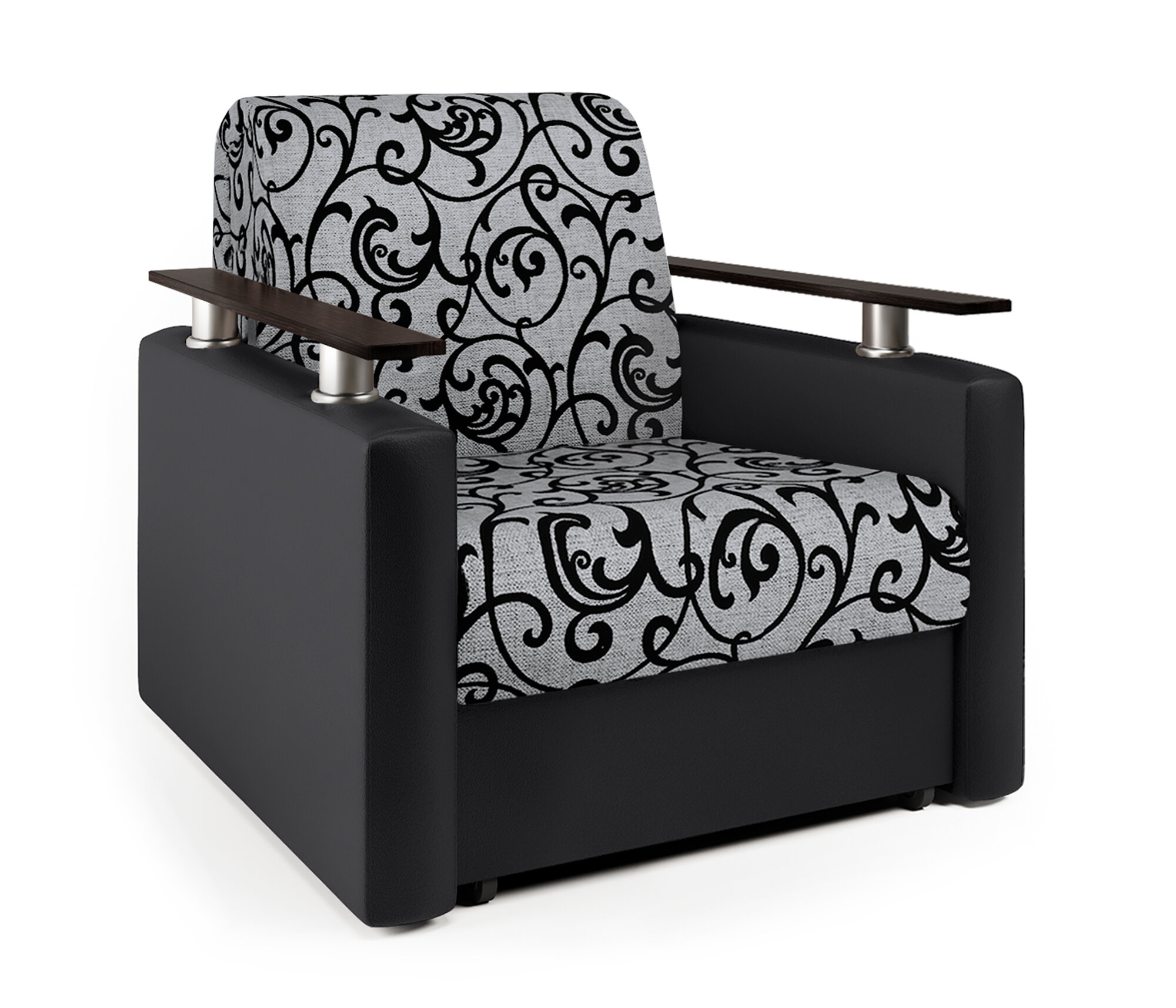 Кресло-кровать Шарм 80 велюр Дрим шоколад