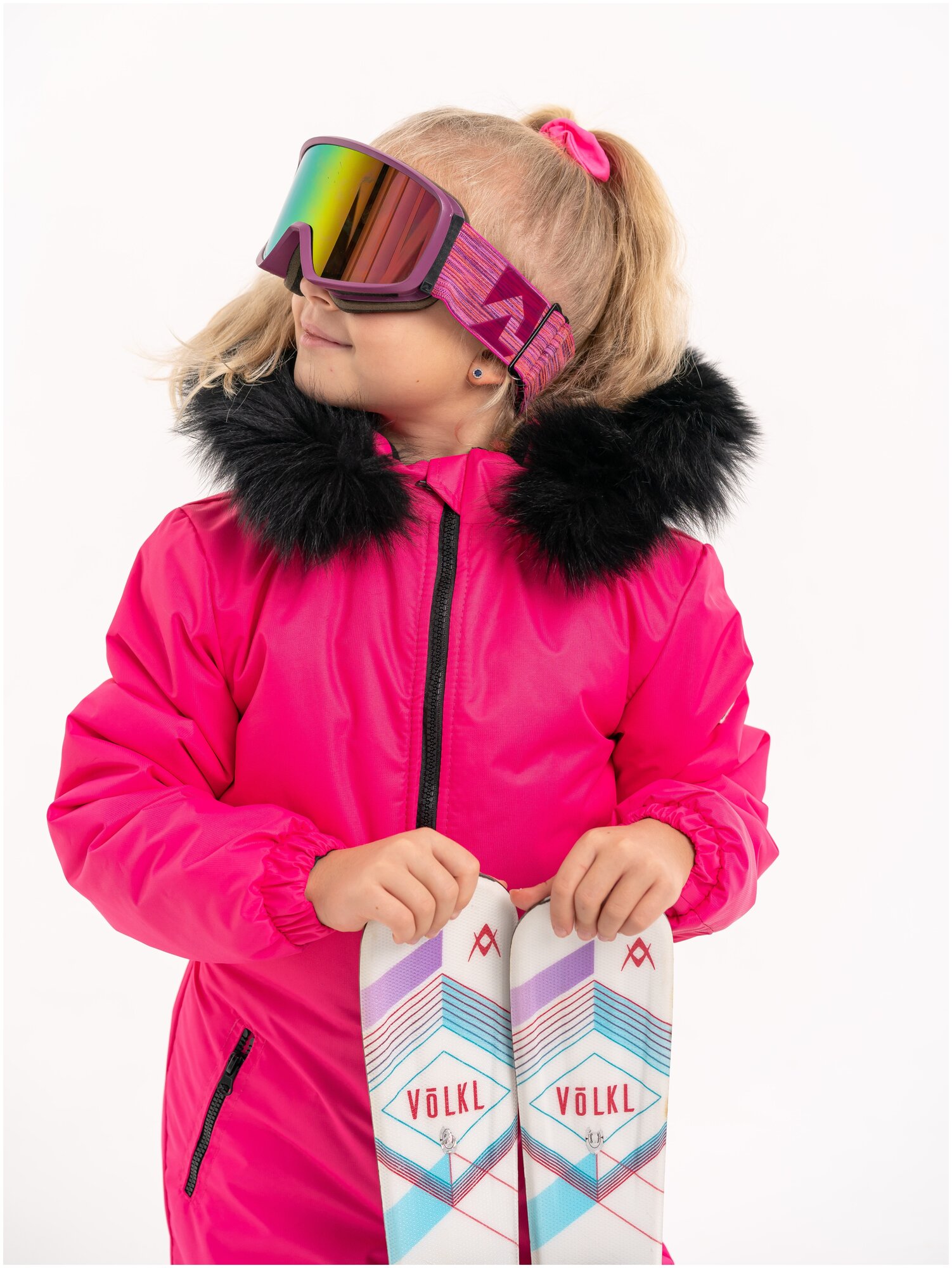 TEPLI Зимний комбинезон для девочки фуксия