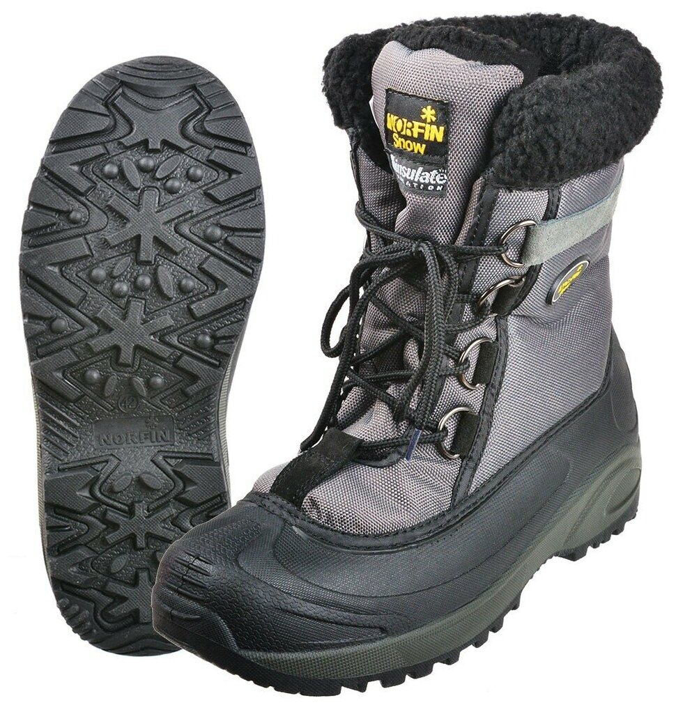 Ботинки зимние Norfin SNOW GRAY р.43