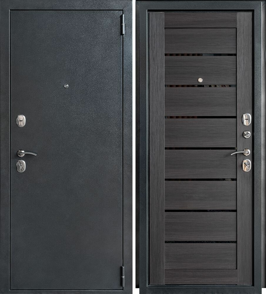 Дверной континент Входная дверь ДК-70 Царга Эко венге 960х2050 Правая