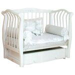 Кровать-трансформер маятник "Дива" Белый-серый - Изображение 3