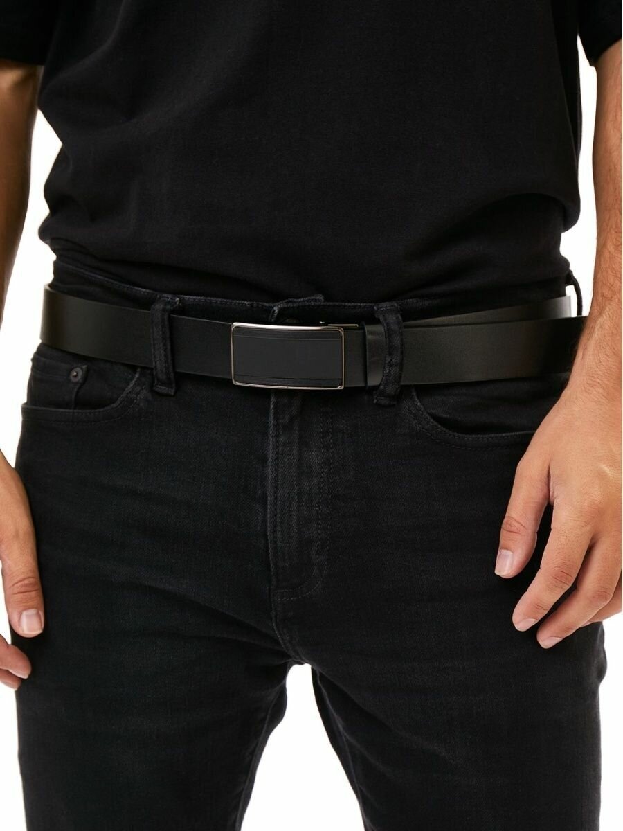 Золотой орел Мужские ремни натуральная кожа зажимной/топ 2024