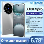 SHOWJI Смартфон S19 Pro, Dimensity 9200, Android 14,16+512ГБ, черный - Изображение 1