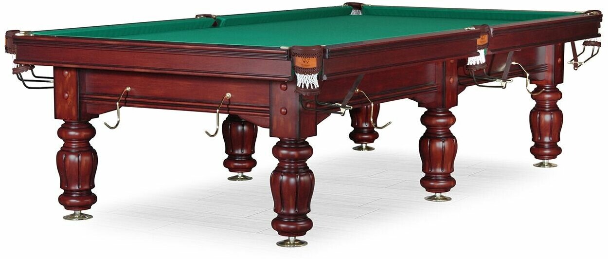 Weekend Бильярдный стол для русского бильярда «Classic» 10 ф (массив ясеня, махагон)